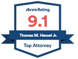 Thomas M. Hensel Avvo Rating 9.1